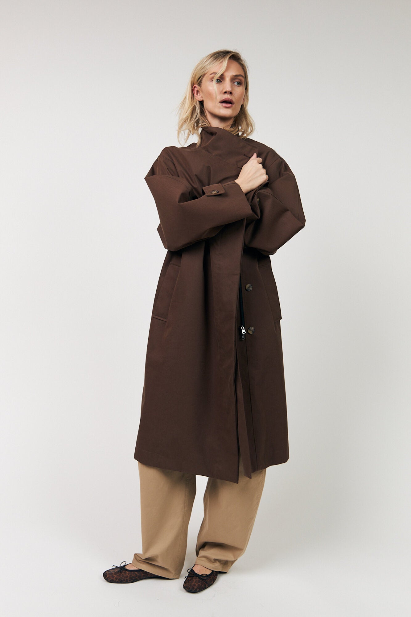 RussiLL trenchcoat - Mocca